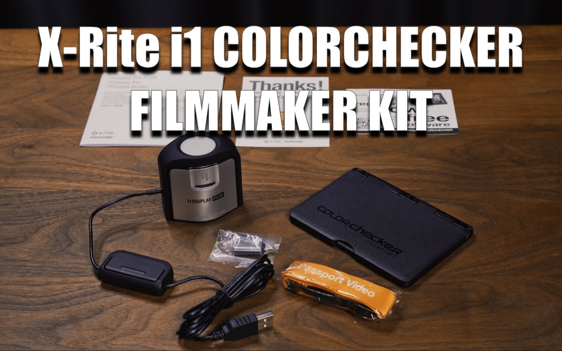 [图]开箱～开箱！X-Rite i1 COLORCHECKER FILMMAKER KIT套装入手！