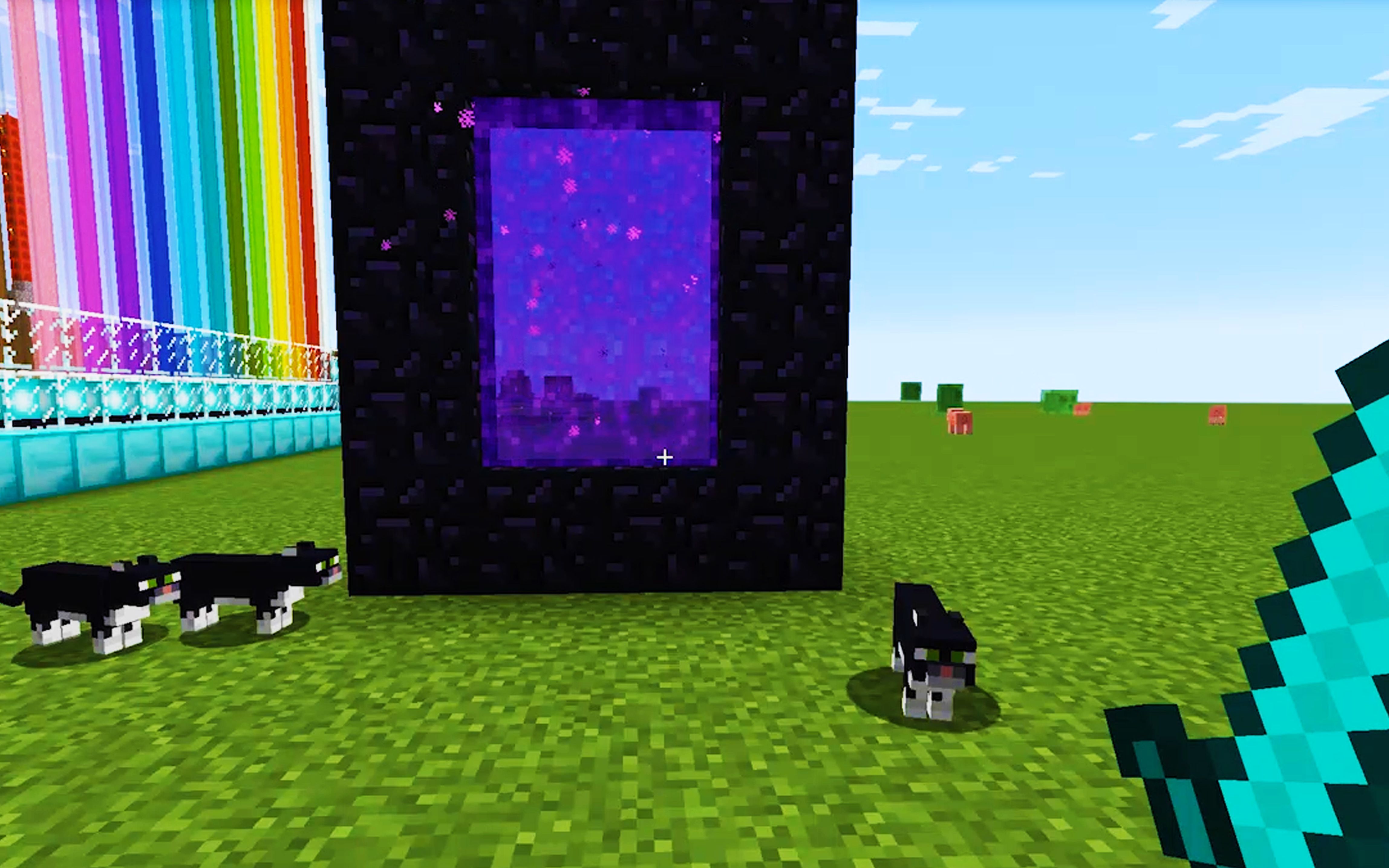 【我的世界】做个简单的地狱传送门