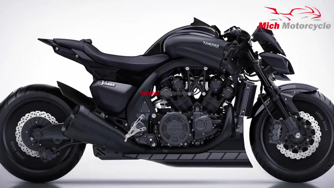 新雅马哈 vmax 1679cc 2019设计图_哔哩哔哩 (゜-゜)つロ 干杯~-bili