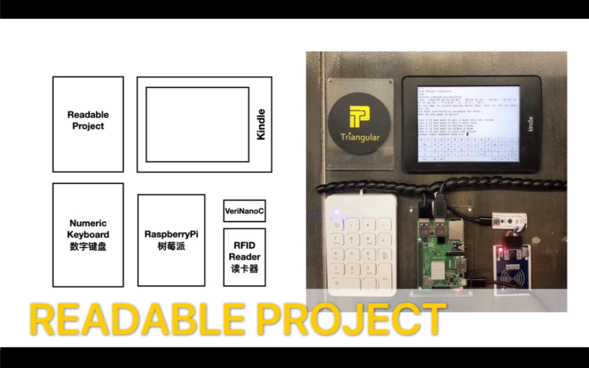 「图书管理系统 READABLE PROJECT」正片|一位高中生断断续续学了两周Python代码,到底做了啥?|树莓派,Kindle&熟菜店pos机的妙用哔哩哔哩bilibili