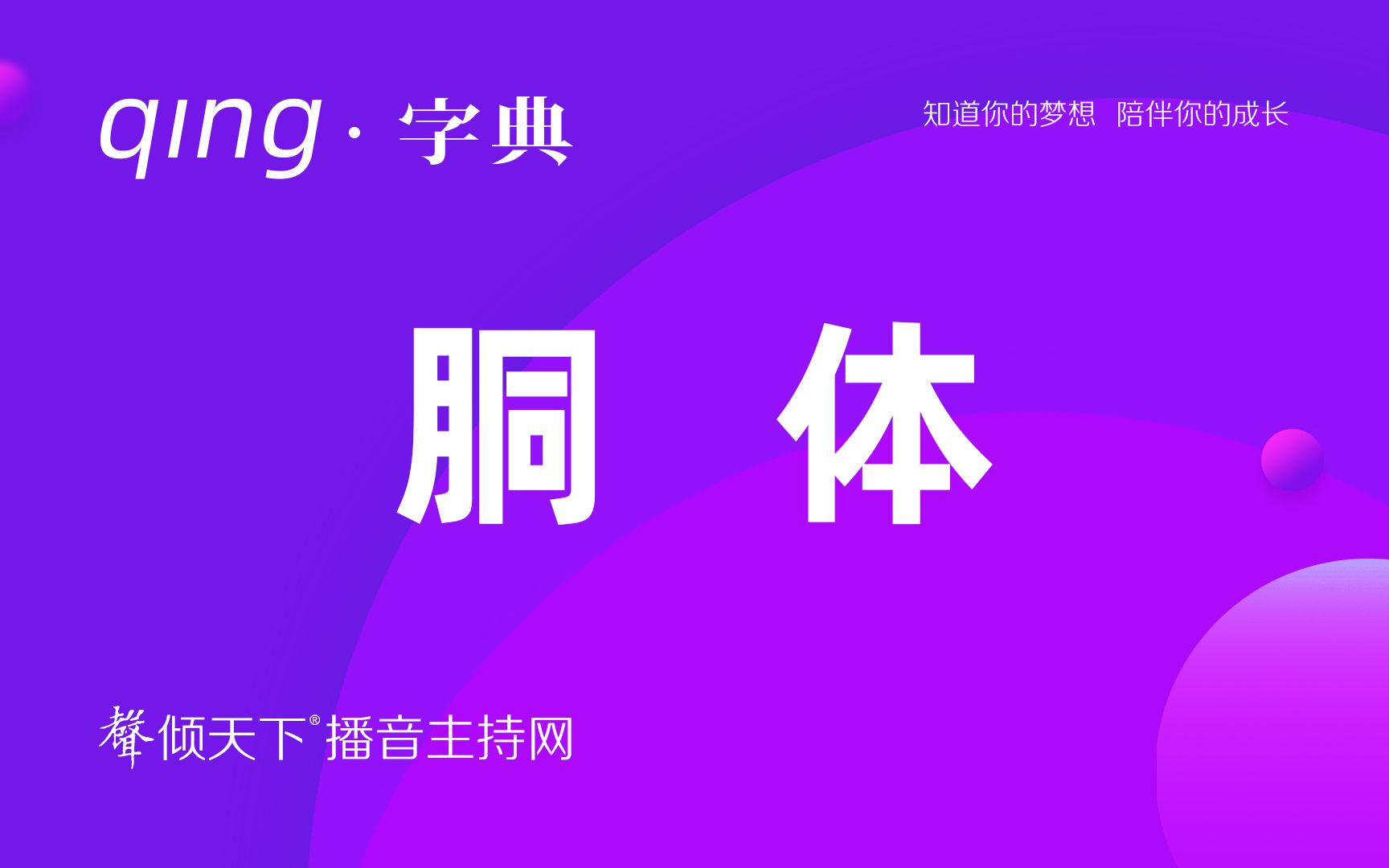 倾字典:爽文必备词汇大赏:胴体!配音、普通话、播音主持语音辨正哔哩哔哩bilibili