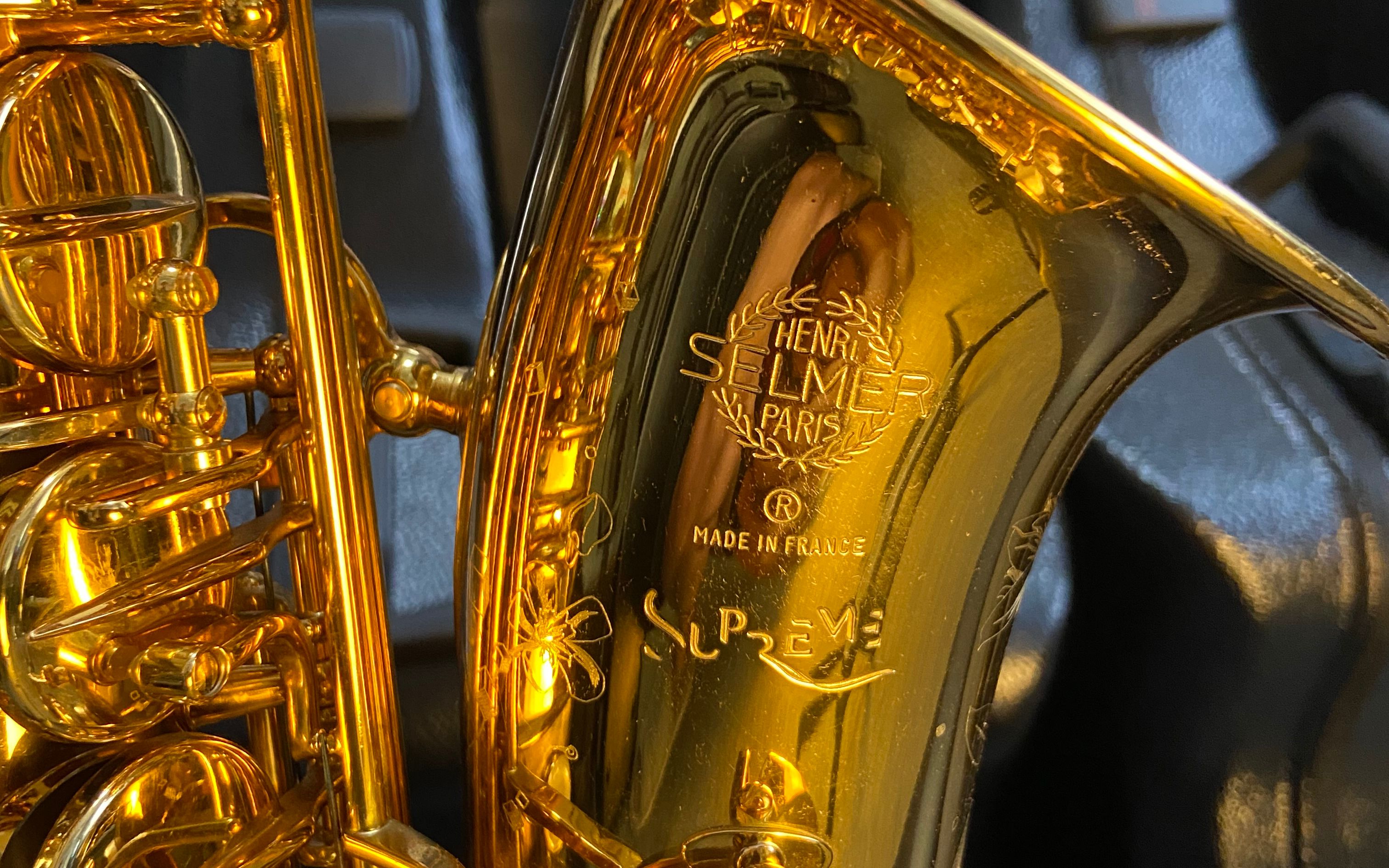 法国selmer塞尔玛supreme中音萨克斯altosaxophone原装正品全国包邮