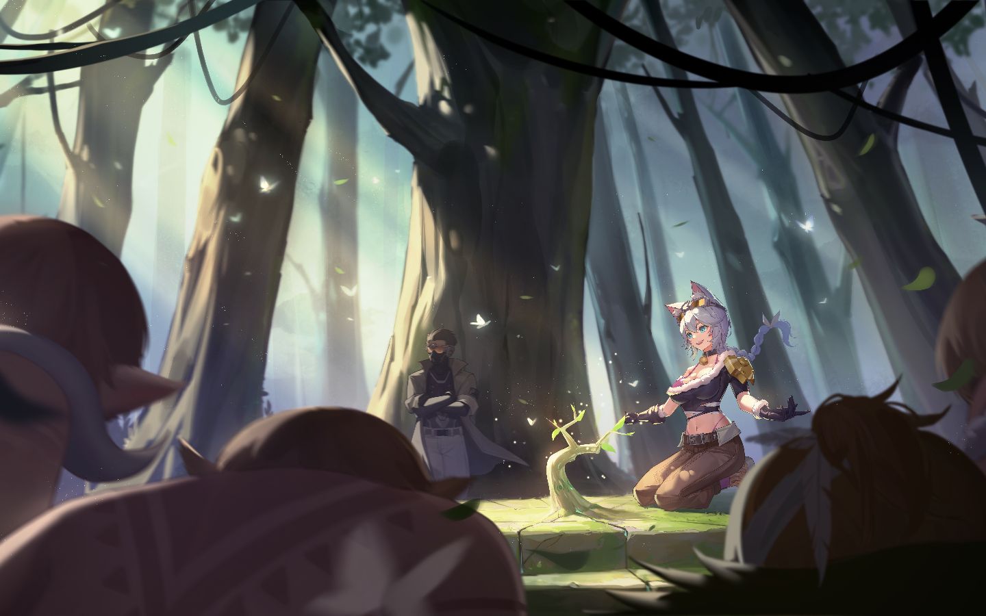 活动作品mirror2猫娘菈妮剧情cg