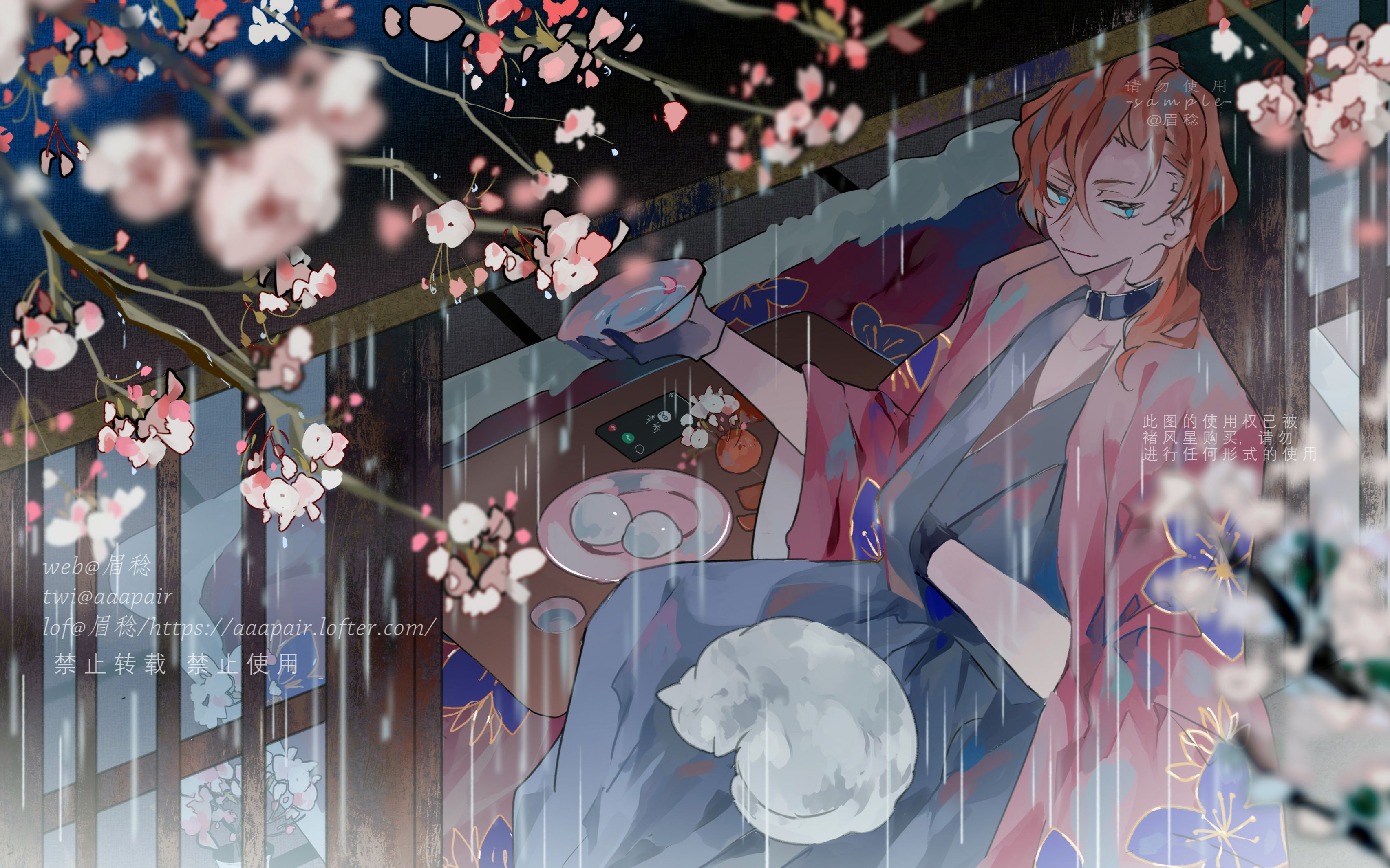 【绘画过程】文豪野犬中原中也