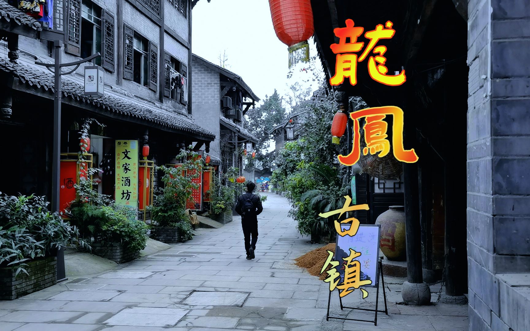四川遂宁龙凤古镇,号称川中第一古镇,怎么是这样的?
