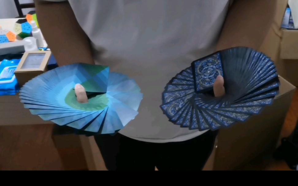 练开扇2个月和14个月的双手naoki对比_哔哩哔哩_bilibili