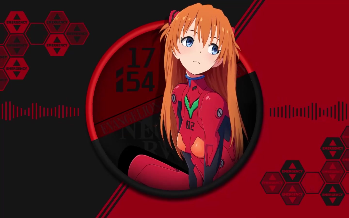 [壁纸推荐]Asuka Langley | Evangelion | BY AKIBA ILLUSION哔哩哔哩bilibili