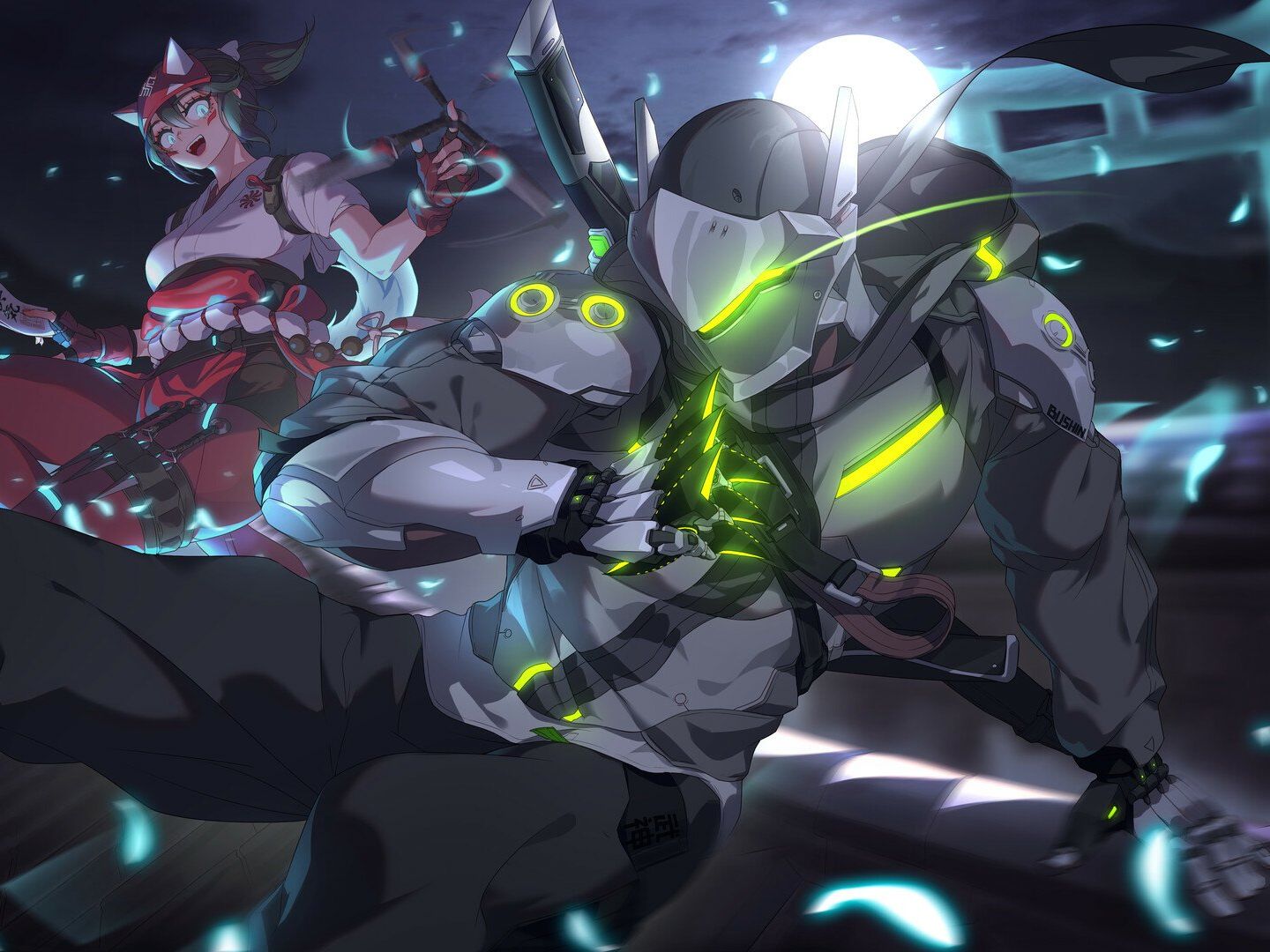 【守望先锋/eic9】怎么这源氏只打头啊?