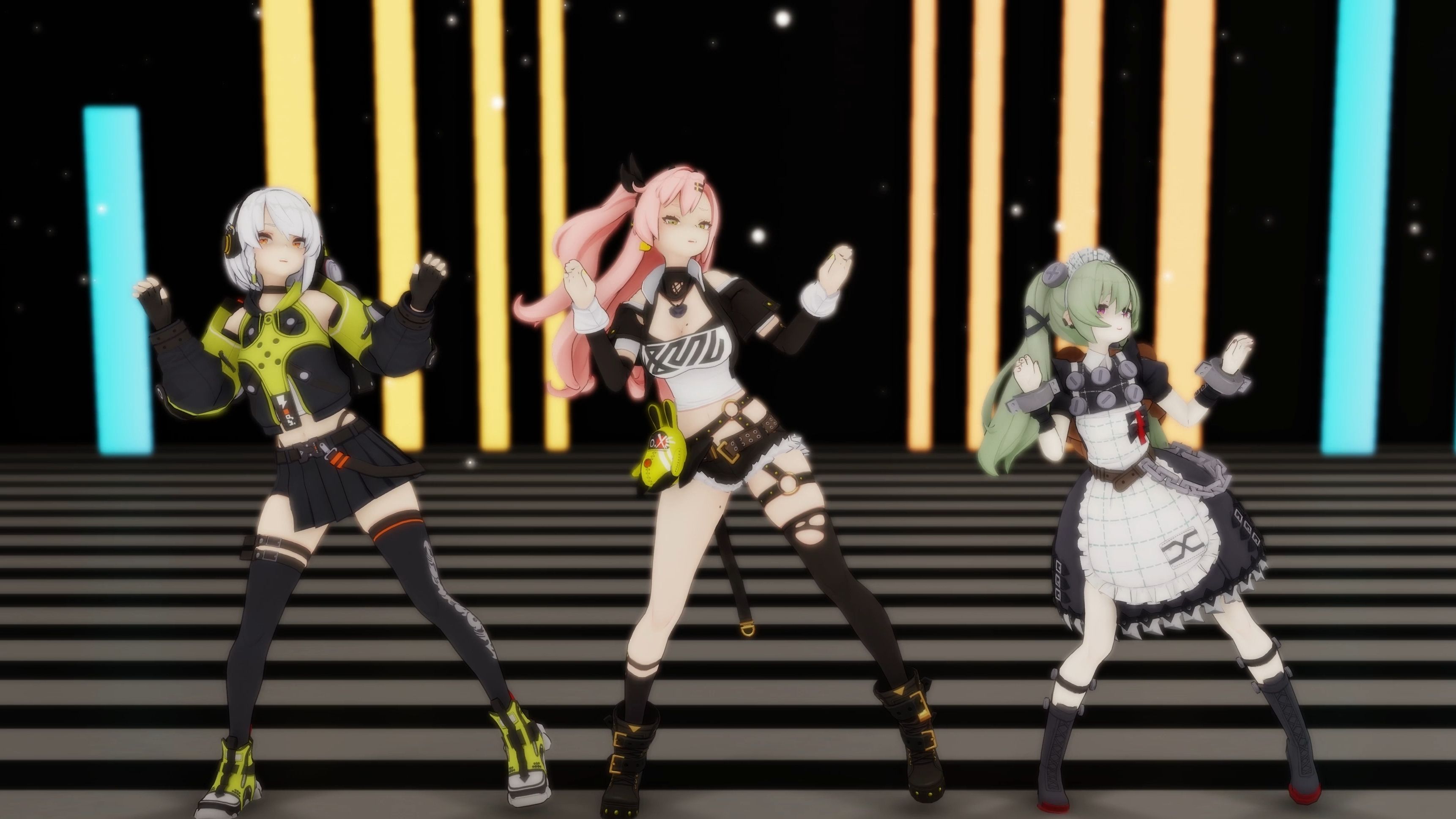 艾利都女团,选谁呢?05 - shake it 【绝区零mmd/妮可/安比/可琳】