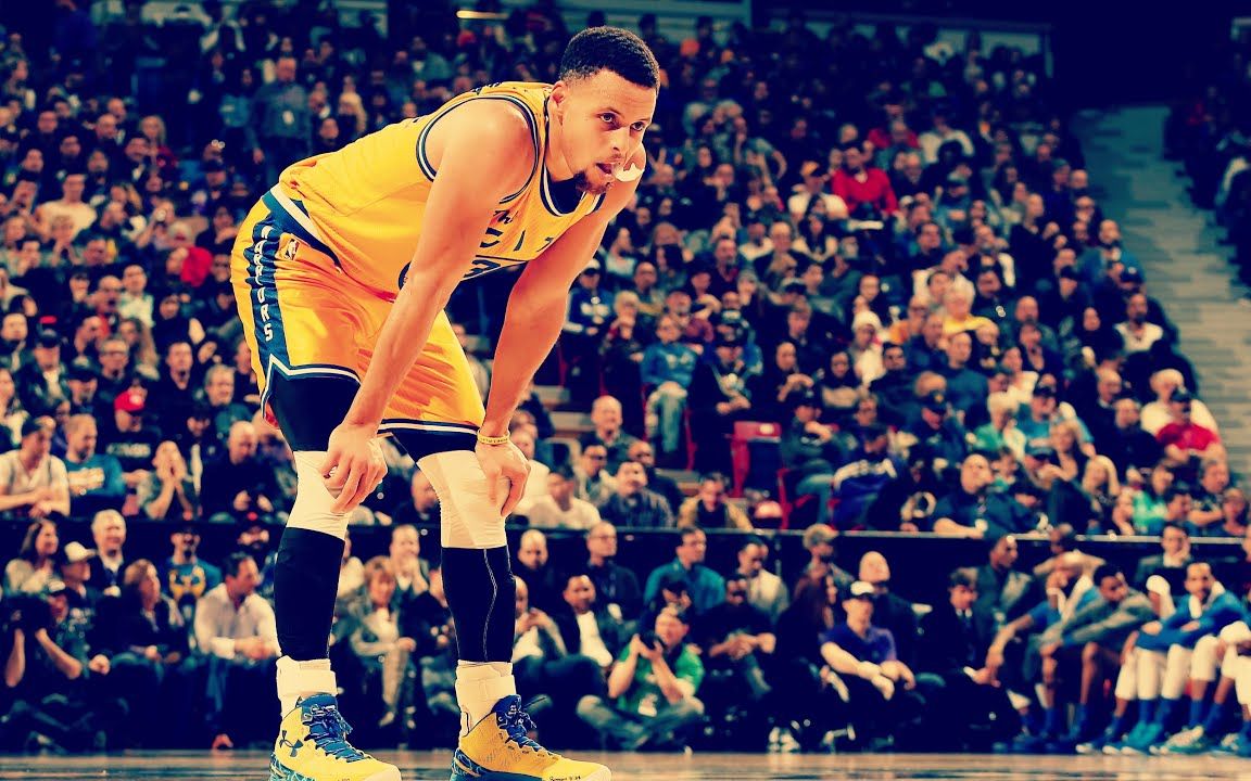 Stephen Curry 示范什么叫三分球!!!哔哩哔哩bilibili