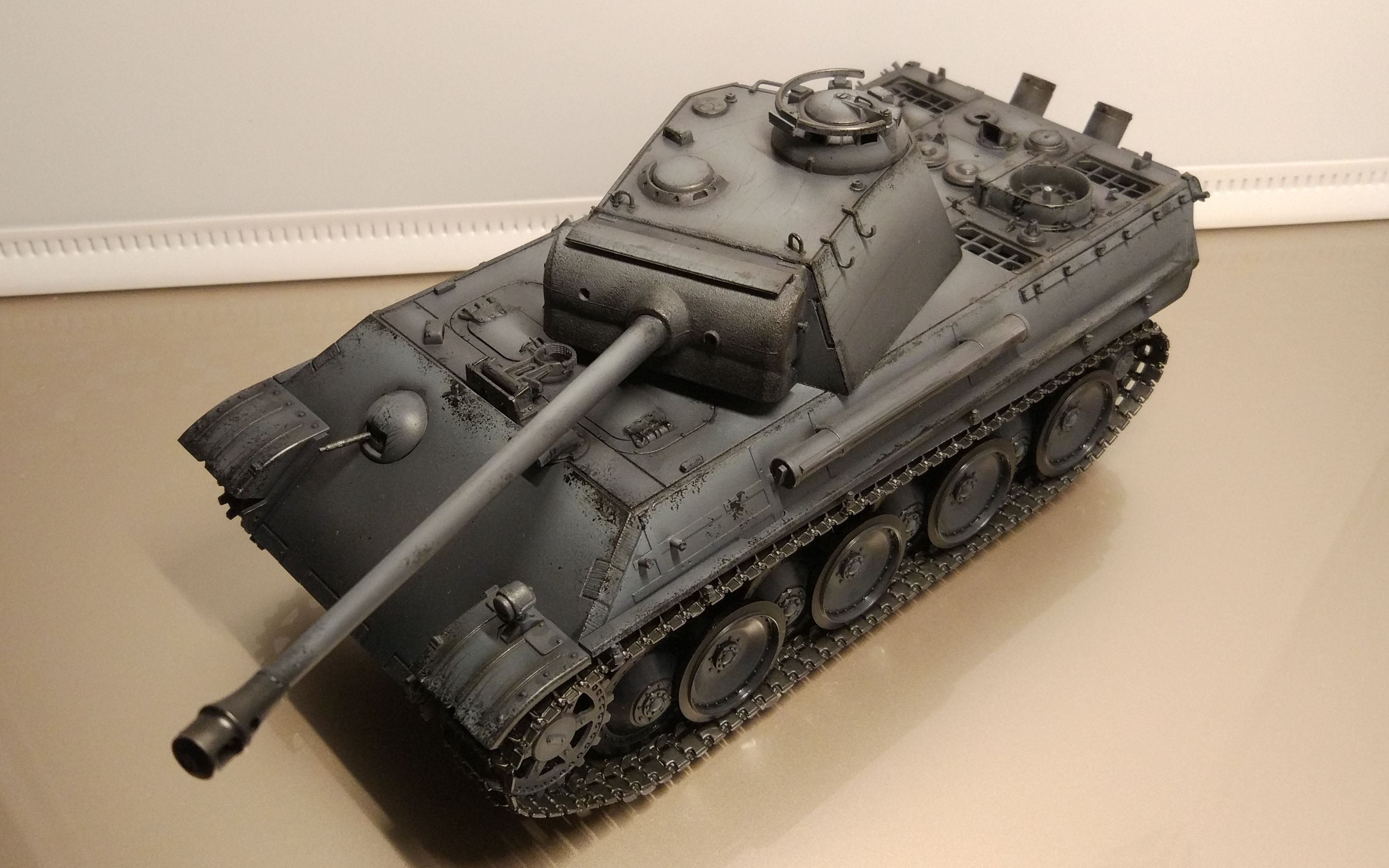 【cm技法】制作二战德国黑豹g型坦克模型_哔哩哔哩 (゜-゜)つロ 干杯