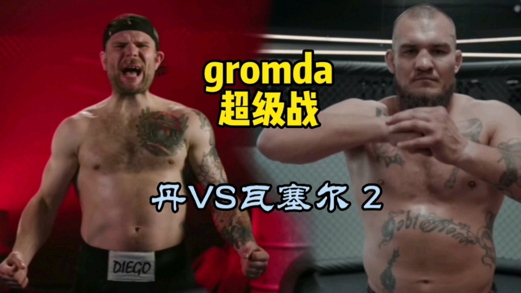 gromda裸拳超级战 丹VS瓦塞尔 中哔哩哔哩bilibili