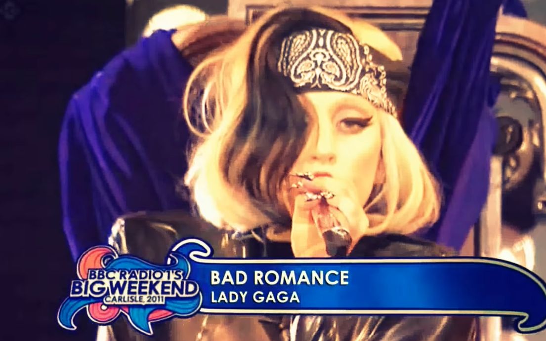 [图]【超燃坏浪漫】Lady Gaga - Bad Romance (Live BBC Radio1's Big Weekend) 2011