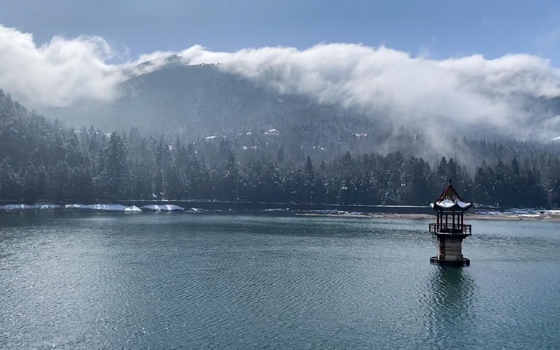 [图]从庐山含鄱口徒步下山，到芦林湖带大家看看沿途的风景