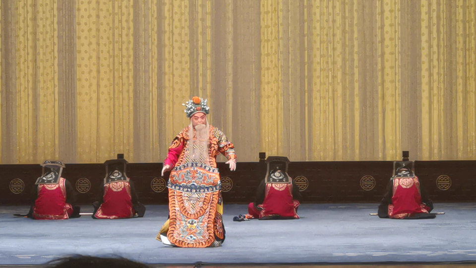 天津京剧院《杨家将61碰碑》杨乃彭饰杨继业