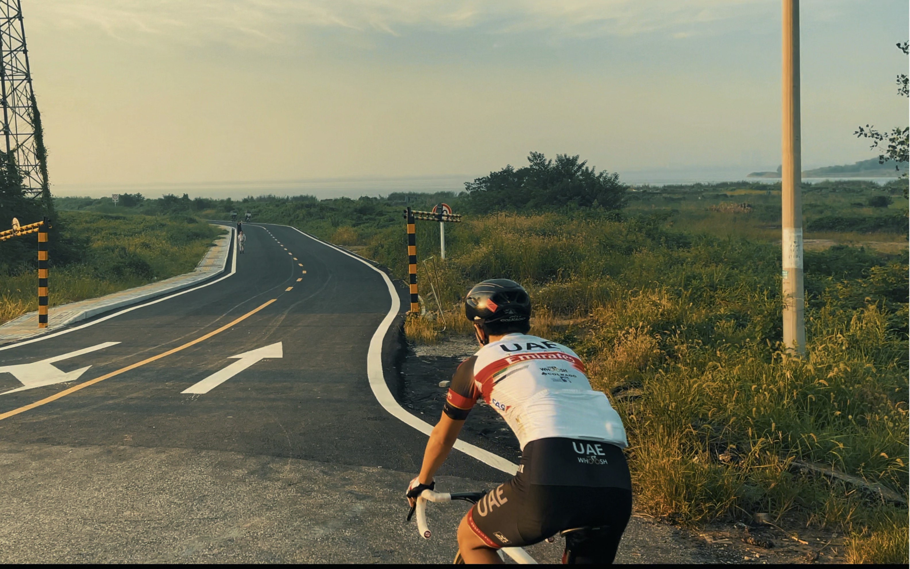 【4k】个人公路车原创短片 致我最爱的uae阿联酋航空车队