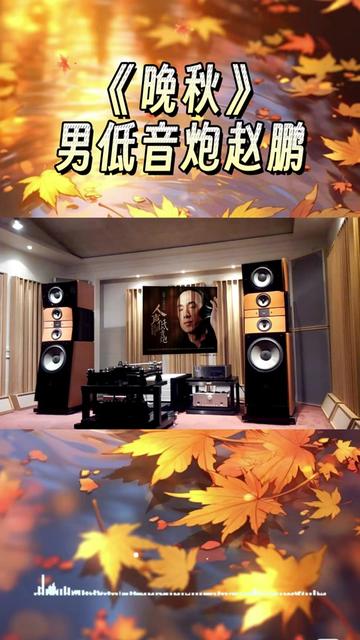 天籁之音,人声低音赵鹏《晚秋》沧桑声音唱出伤感和回忆令人沉醉哔哩哔哩bilibili