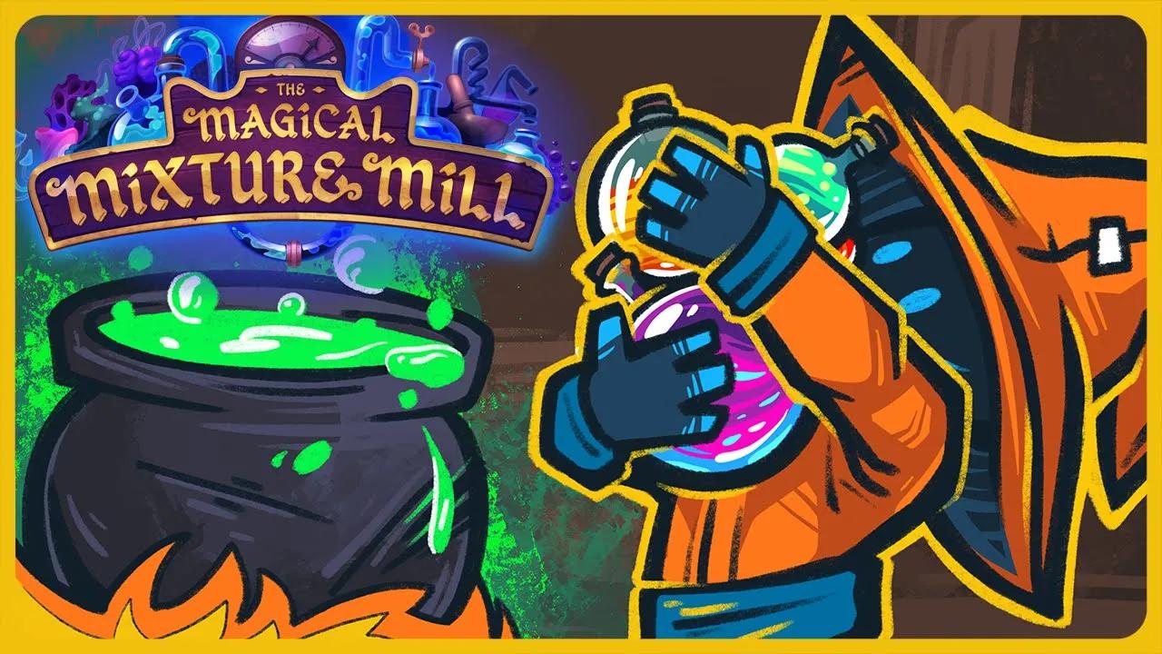 [图]Goofy Alchemical Factory Builder! - The Magical Mixture Mill [Early Access | Spo