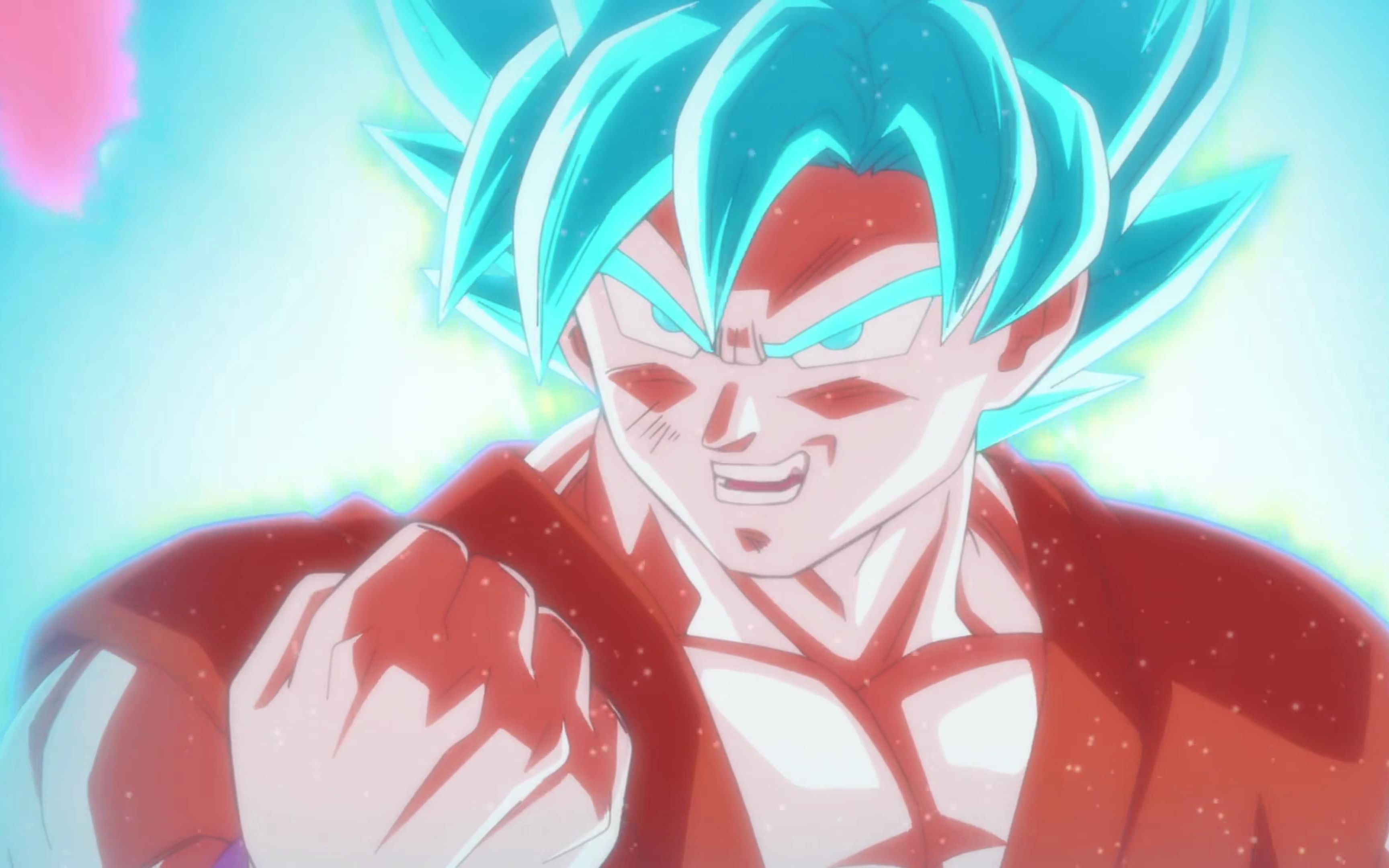 【速看龙珠超】11:悟空火力全开,超蓝界王拳