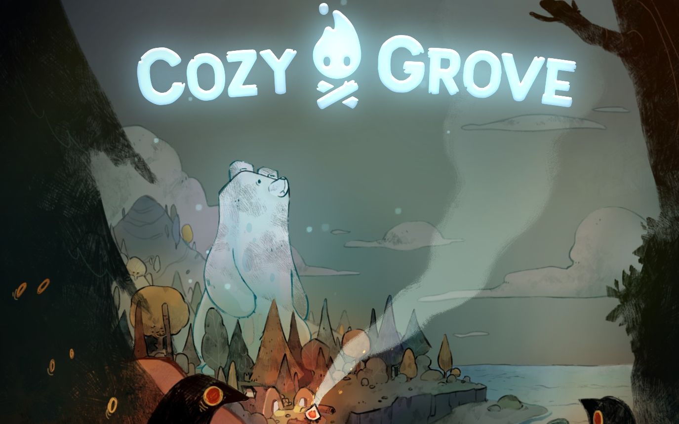 活动作品cozygrove第一期海边的火堆和熊