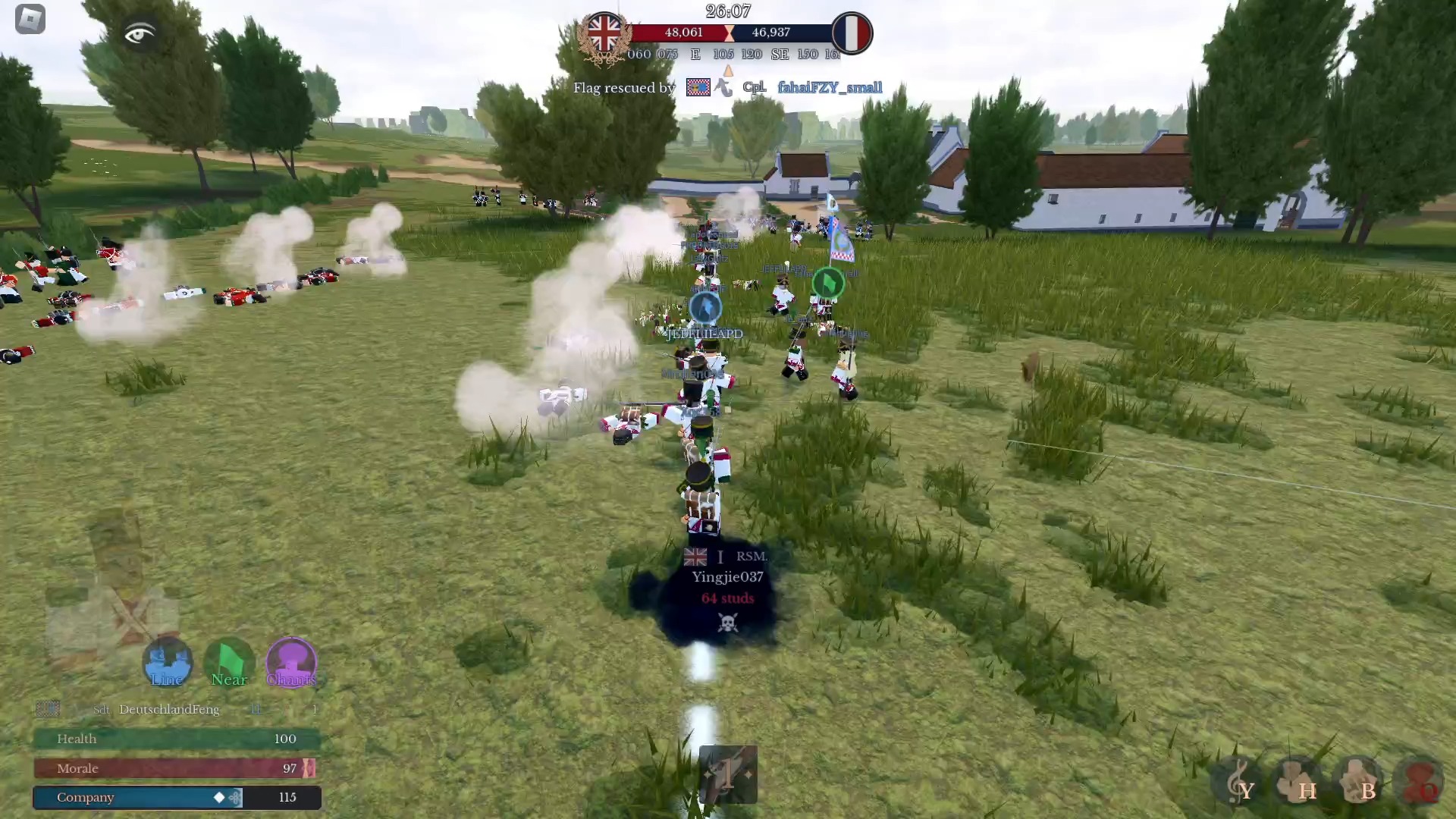 [Roblox] Napoleonic Wars 4o 山伯乐大军出征NW网络游戏热门视频