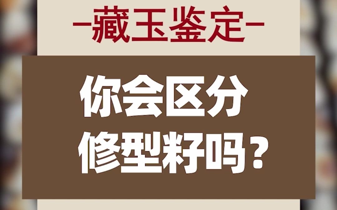 藏玉说玉,把握好这几点,让你真正看透籽料修型!#籽料原石 #和田玉哔哩哔哩bilibili