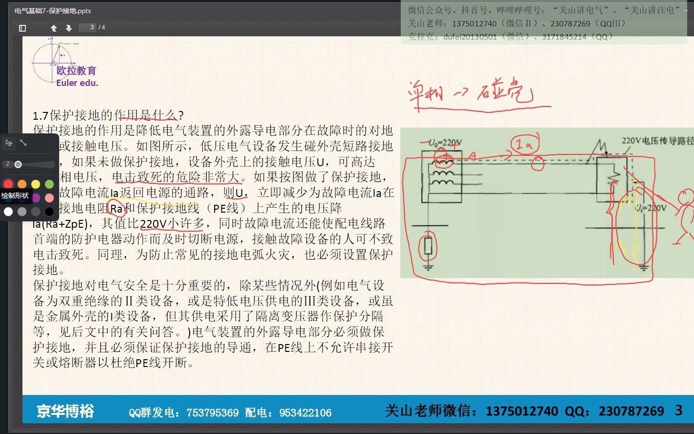 电气基础7保护接地哔哩哔哩bilibili