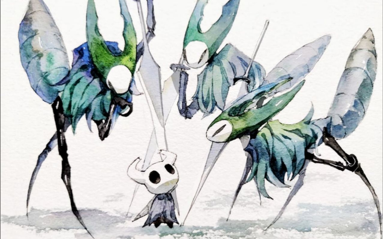 【空洞骑士】吾有上将螳螂,可斩瘟疫!三螳螂助我杀敌!