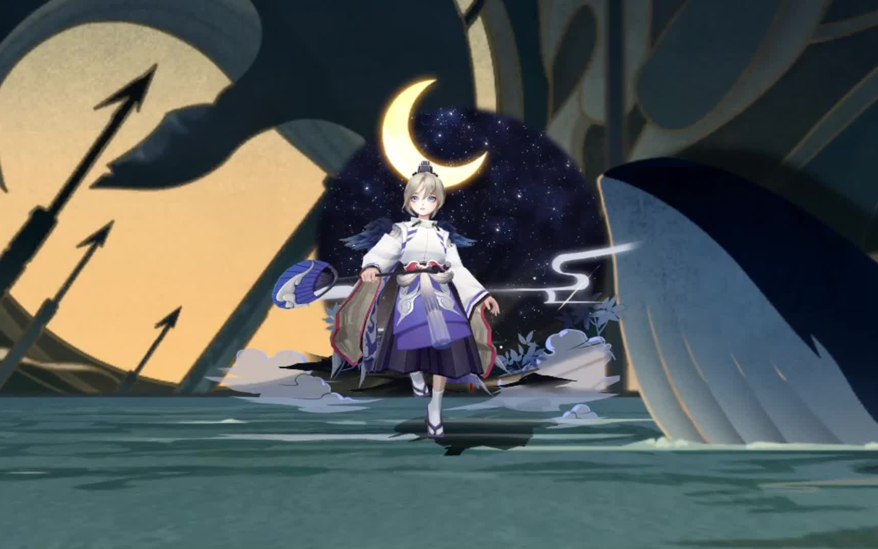 【纯享】sp少羽大天狗点触动画(原皮 峦风幼羽 无垢白羽 锦羽金鹏)