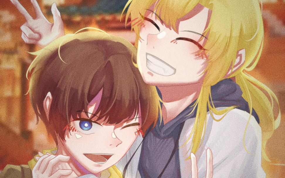 人生第一次手书送给badcen和卡慕sama,新年快乐_哔哩哔哩_bilibili