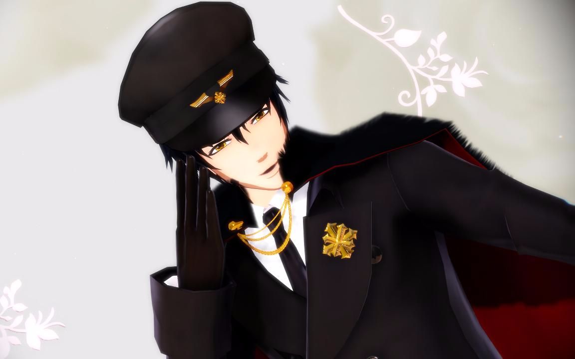 【全職高手mmd】葉修軍裝 『masked bitch』