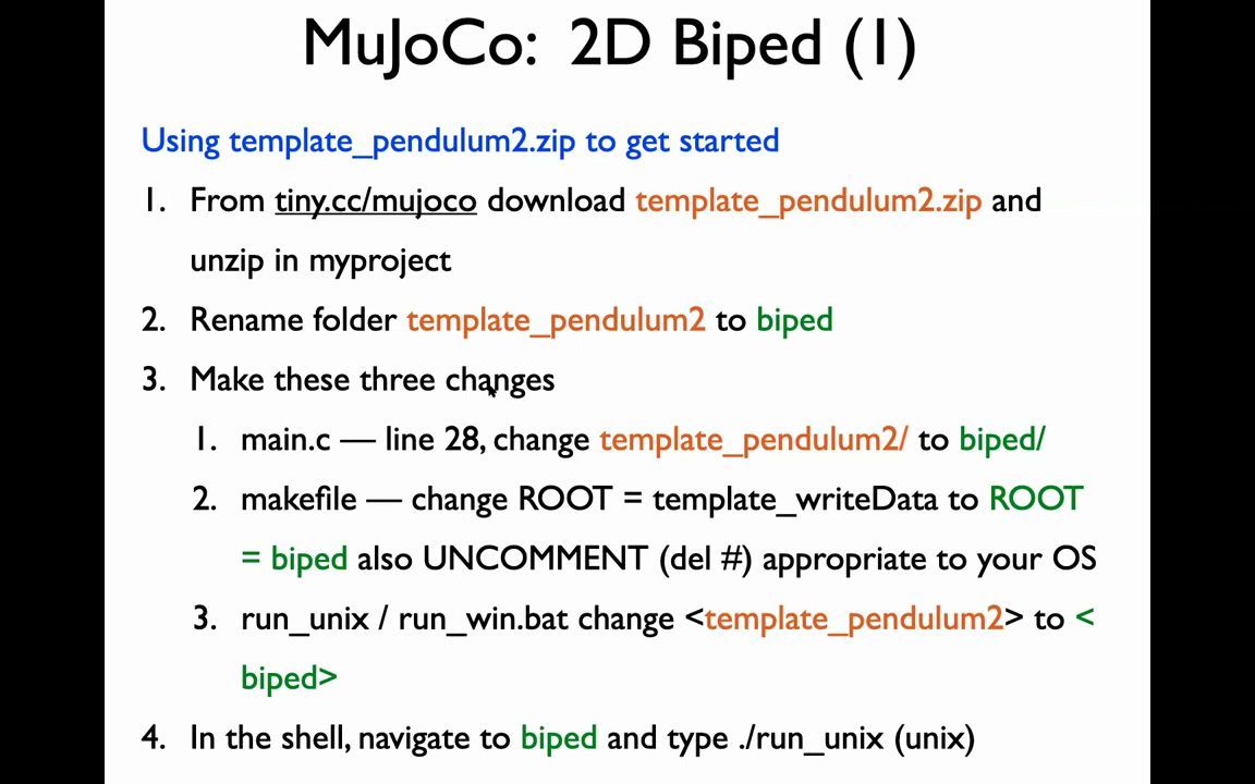 MuJoCo Lec13 2D双足机器人模拟哔哩哔哩bilibili