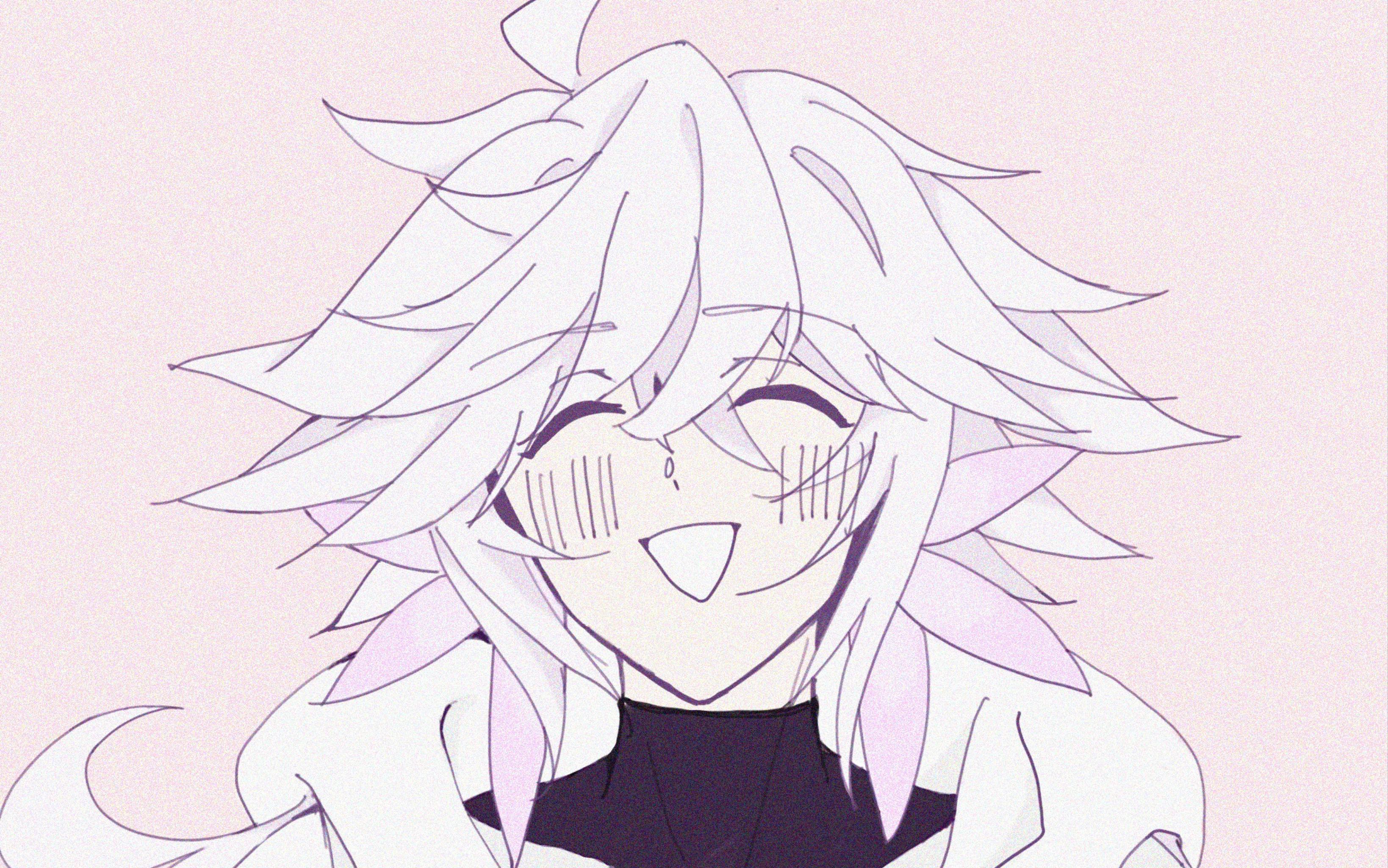 闲的发个procreate自己录的fgo梅林绘画过程