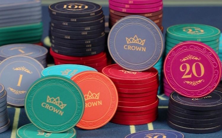 游戏大陆桂冠雕刻德州扑克陶瓷筹码