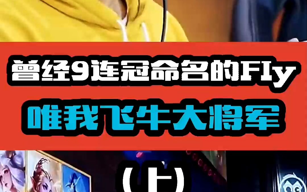 曾经9连冠命名的fly 为我飞牛大将军#kpl #王者荣耀 #热门