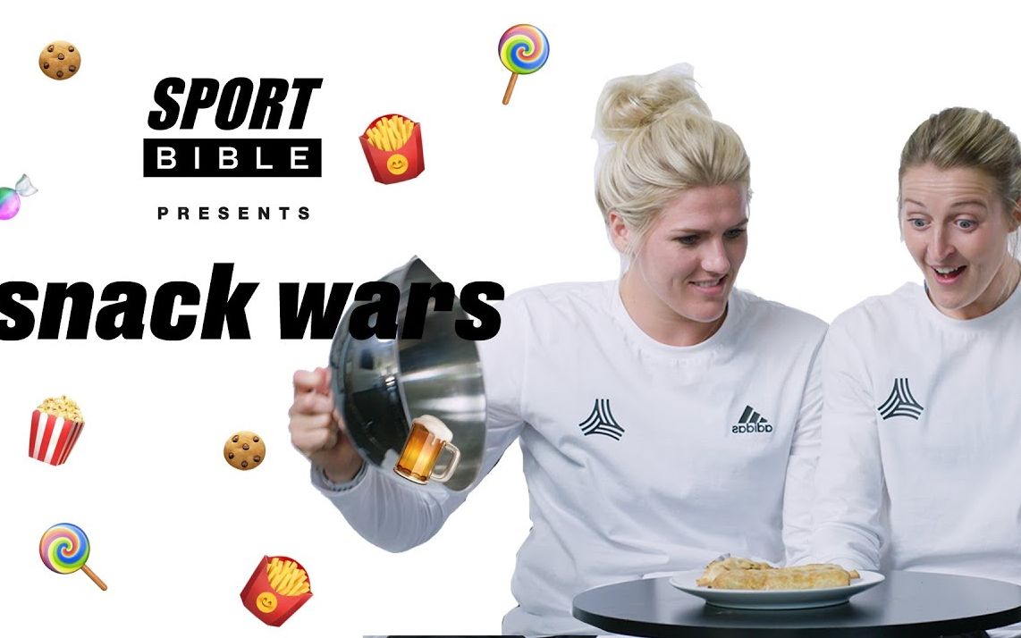 【英格兰女足 | 生肉】englands lionesses play snack wars england