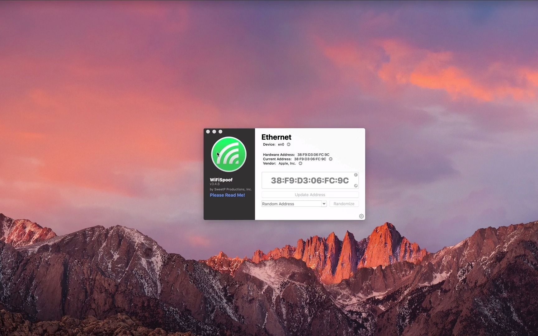 WiFiSpoof for Mac(wifi地址修改工具) v3.6.1免激活版哔哩哔哩bilibili