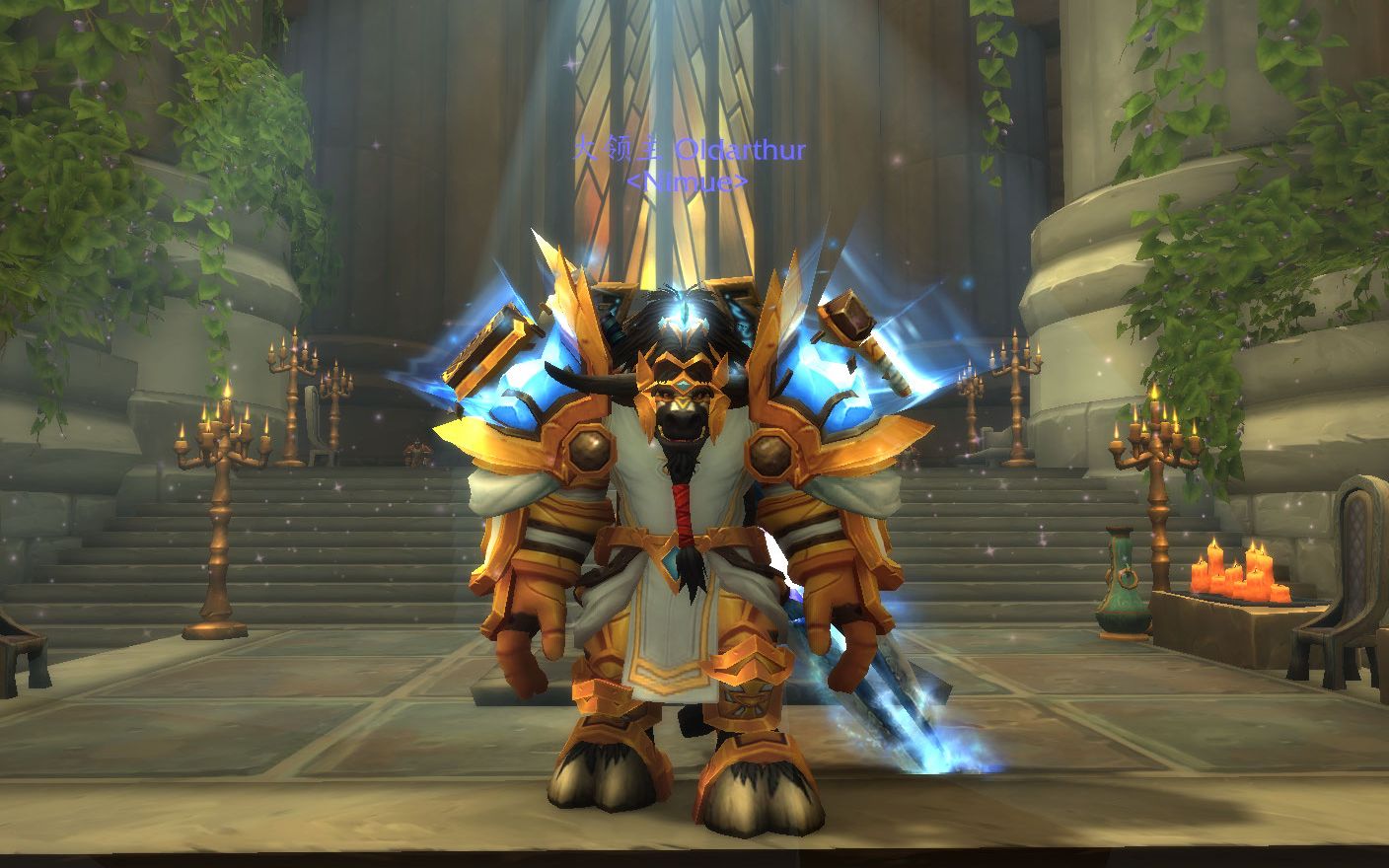 防骑9.15 正式服 法师塔挑战_哔哩哔哩bilibili_wow_第一视角