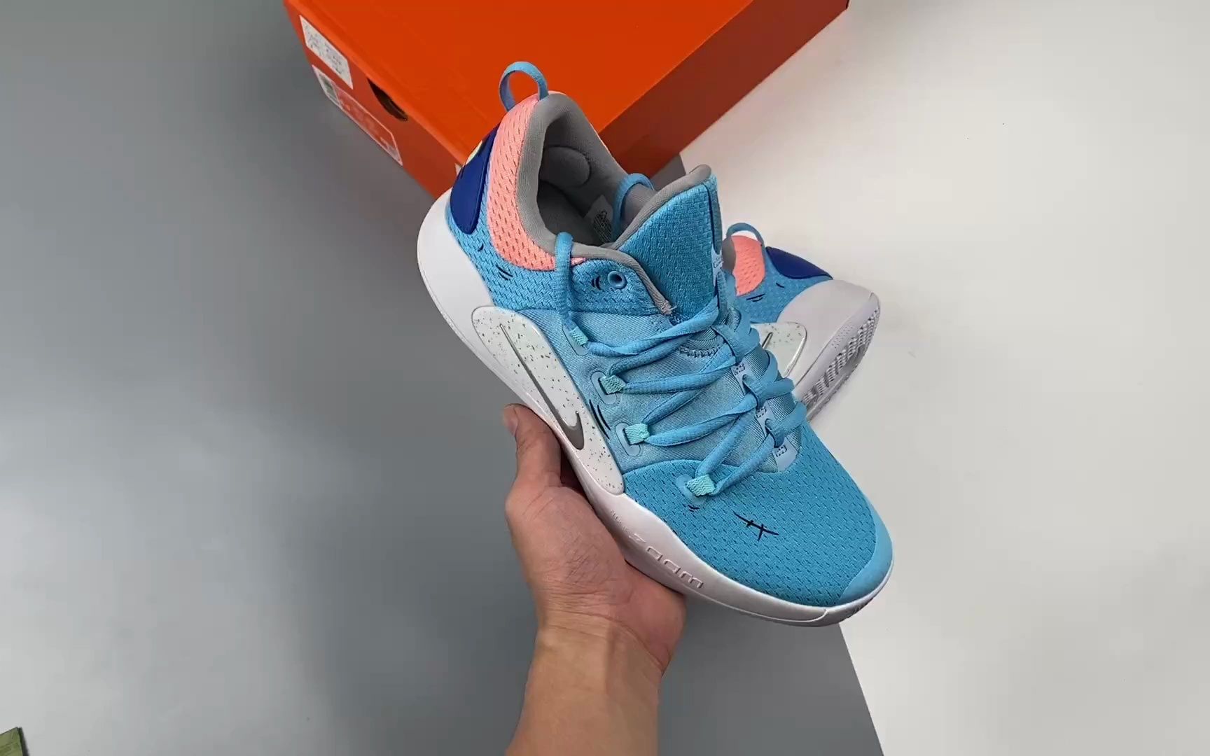 耐克 hyperdunk hd2017 蓝色低帮休闲运动鞋实战篮球鞋男鞋女鞋莆田鞋