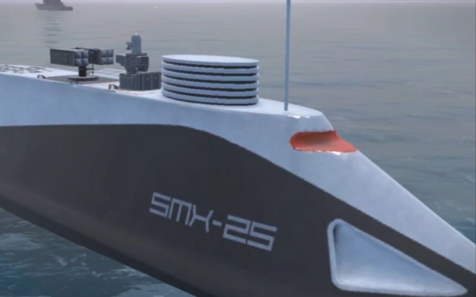 【现代战舰】smx-25是法国舰艇建造局(dcns)在2010年的欧洲海军展览会