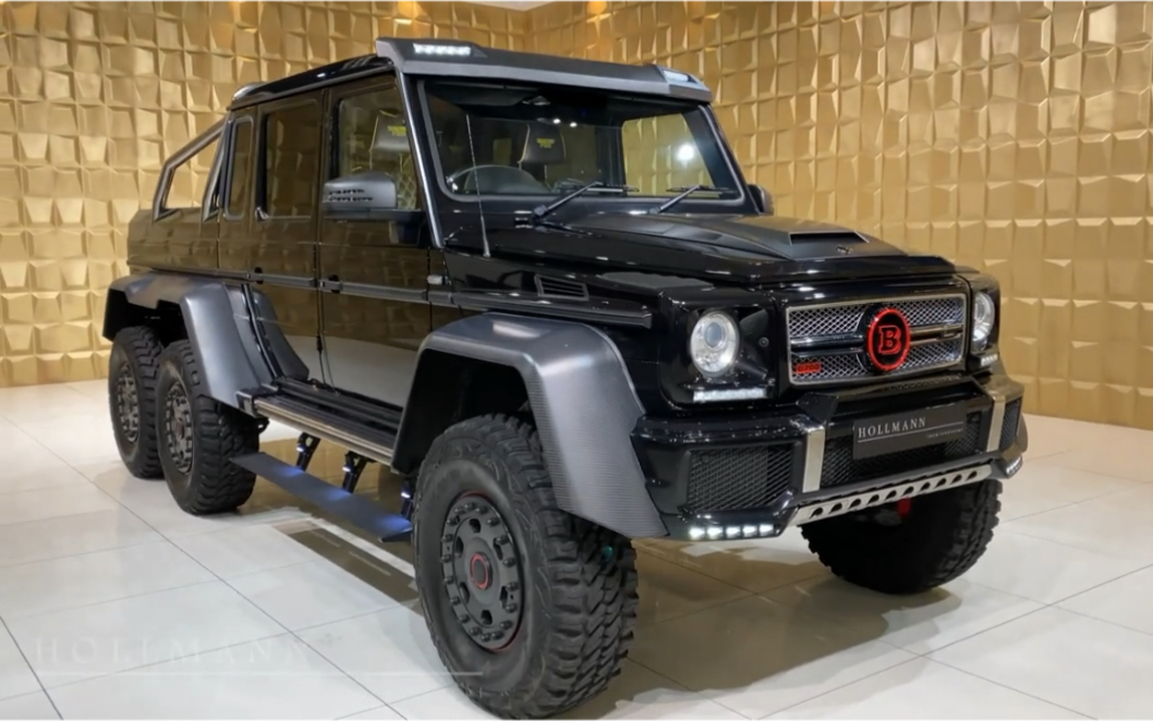 梅赛德斯-奔驰 g 63 amg 6x6 g700 brabus rhd_哔哩哔哩_bilibili