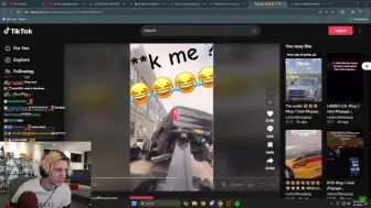 Download Video: 中字XQC又是看TIKTOK被笑死的一天 怪不得国外要禁止啊