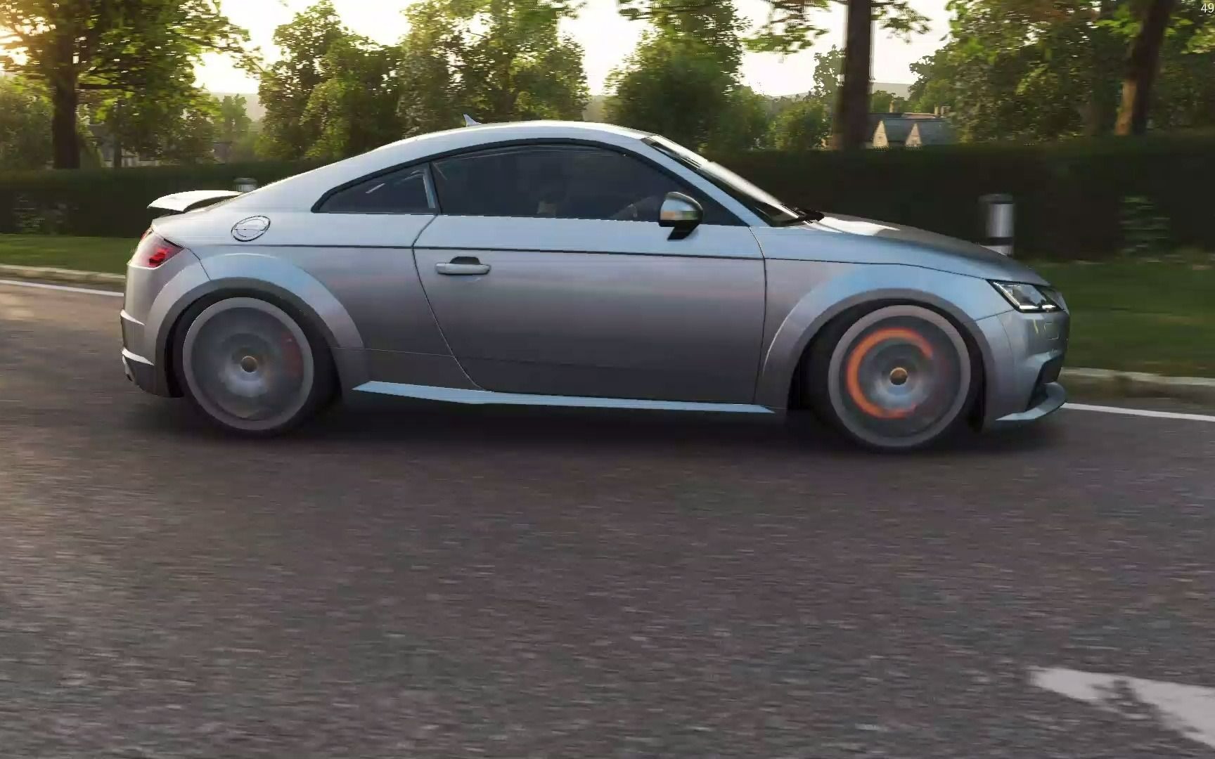 极限竞速:地平线 4 奥迪tts调校后全油门