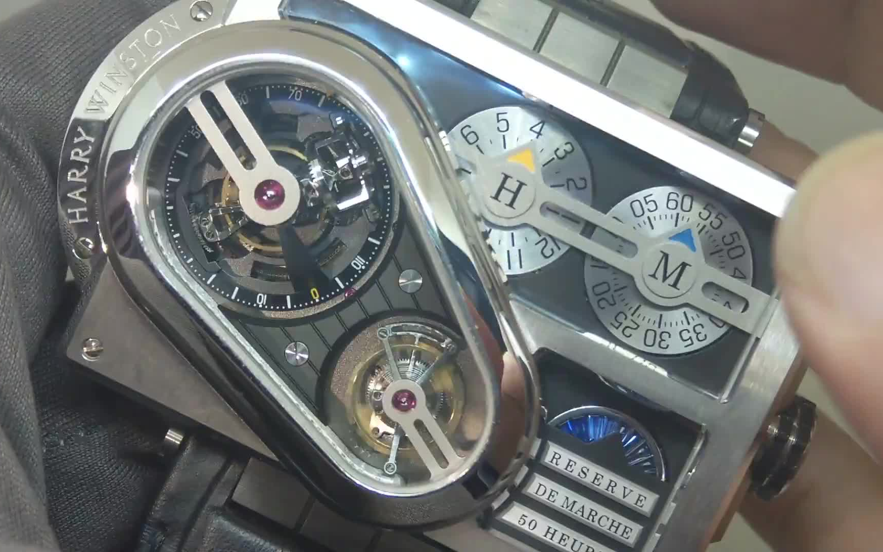 【2200万的史诗级震撼】Harry Winston 海瑞温斯顿 Histoire de Tourbillon 3 史诗陀飞轮3号腕表哔哩哔哩bilibili