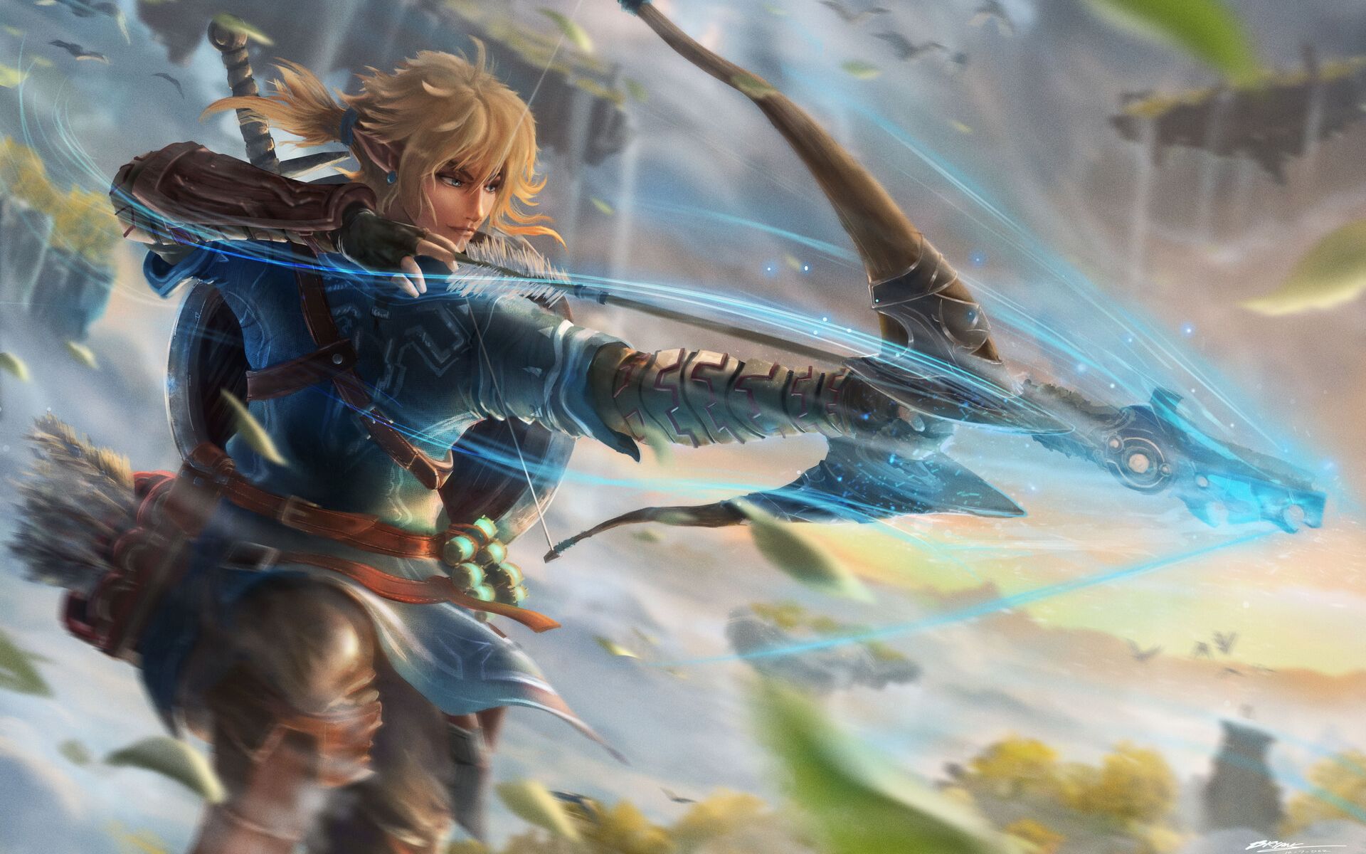 《塞尔达传说:王国之泪》实机演示