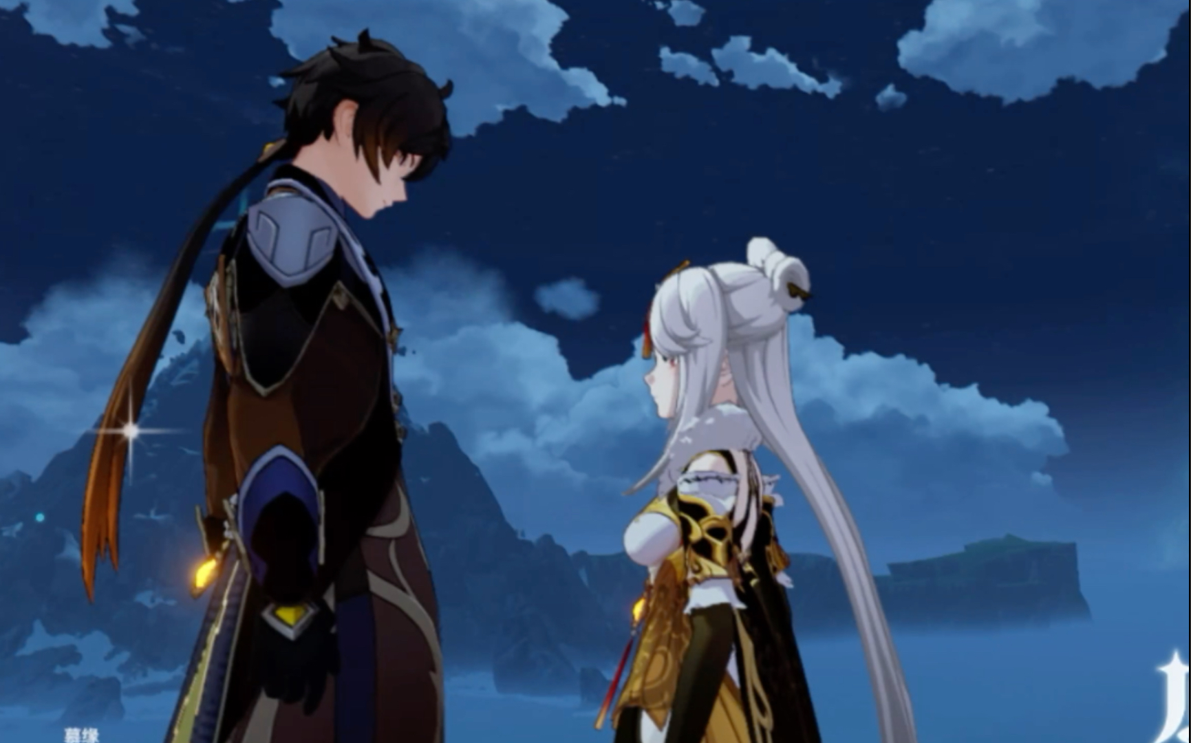 原神钟离和凝光好有夫妻相啊з