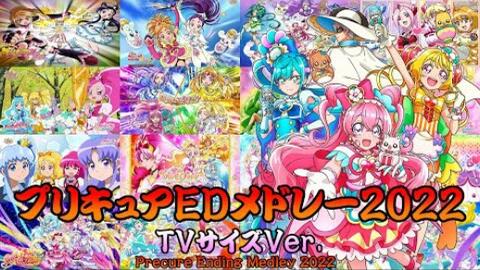 プリキュアedメドレー22 Tvサイズver 初代 デリシャスパーティ プリキュア Precure Ending Medley 22 哔哩哔哩 Bilibili