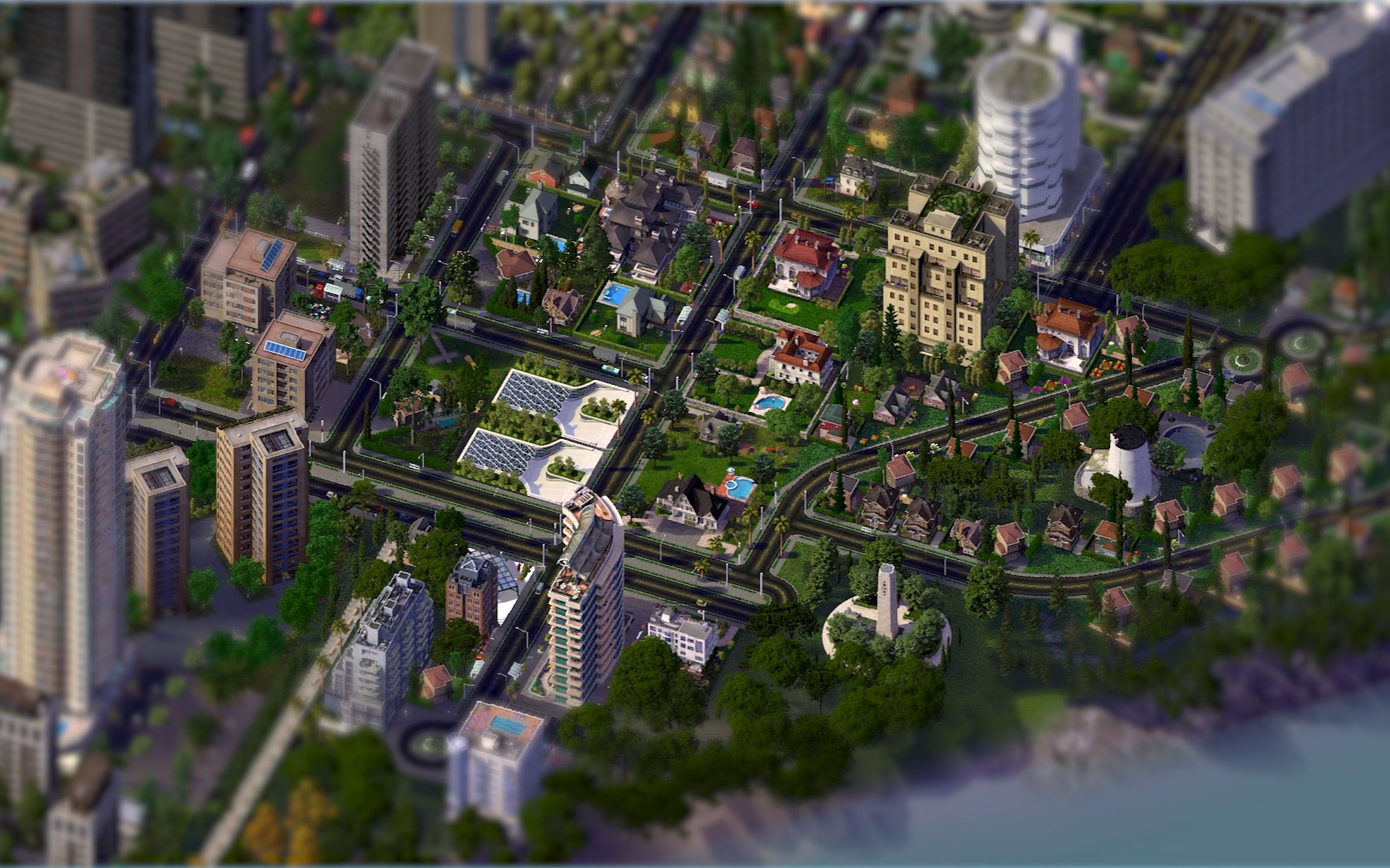 活动  【模拟城市4】绿茵市05 河岸别墅区