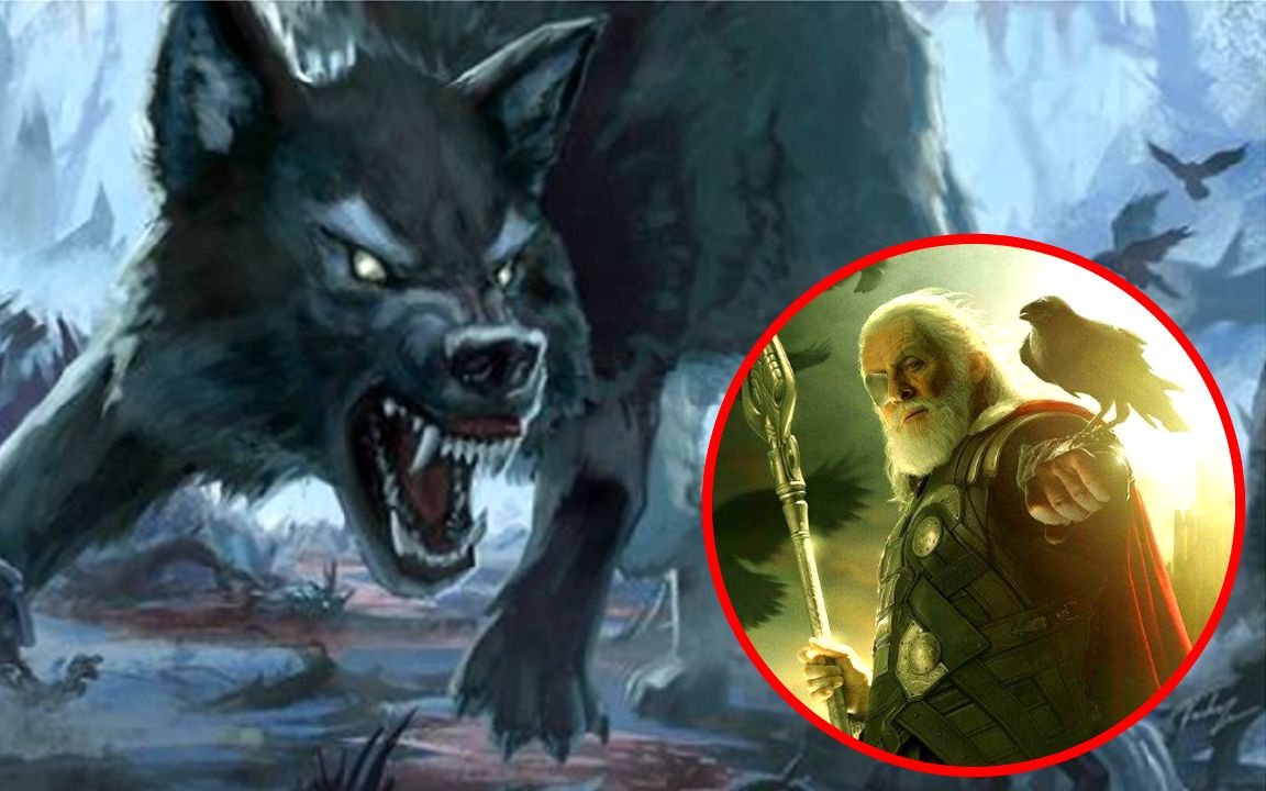 雷神3中的芬里尔,不仅咬死了众神之王奥丁,它的孩子还能吞食日月