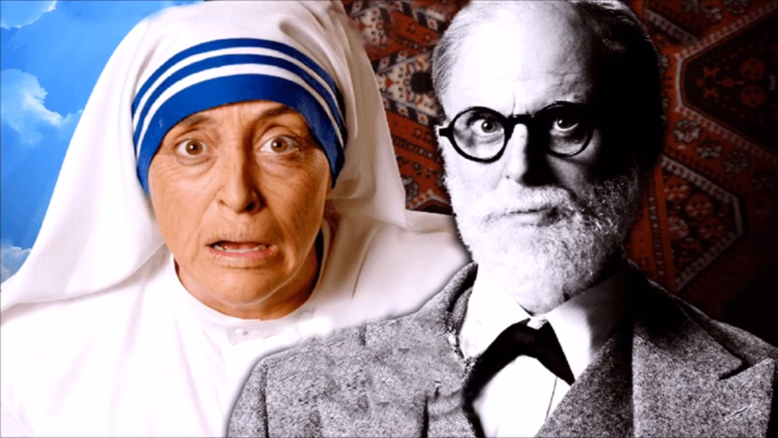 Mother Teresa VS Sigmund Freud ERB S06E06 史诗级历史说唱大战 特丽莎修女对战西格蒙弗雷德 慈善人士对战心理学家哔哩哔哩bilibili